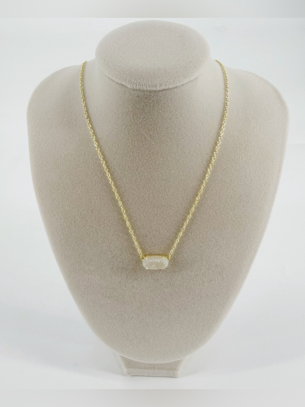 Kendra Scott Drusy Necklace Gold Plated
